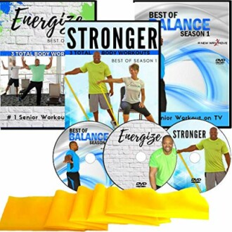 Senior fitness DVD workout set with exercise bands and</article></body></html>